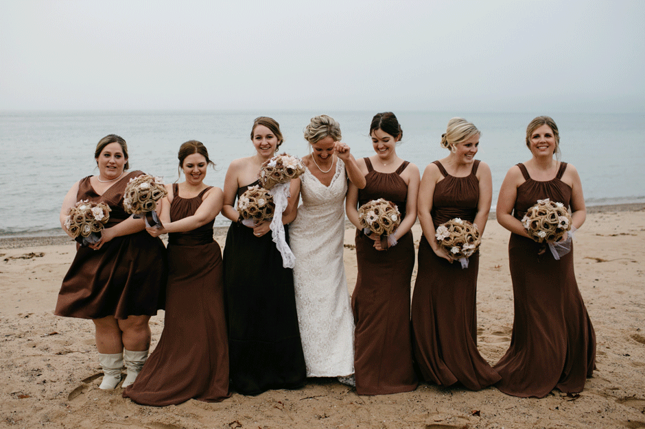 animated gif bridal party photography