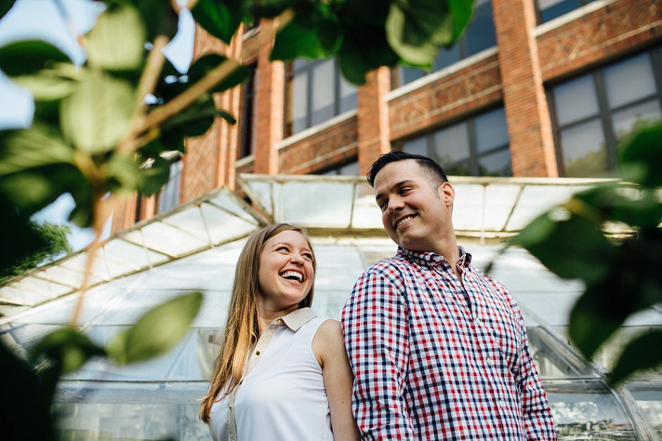 university of michigan engagement photography