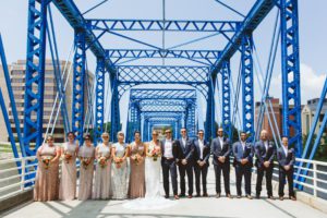 blue bridge grand rapids wedding photographer