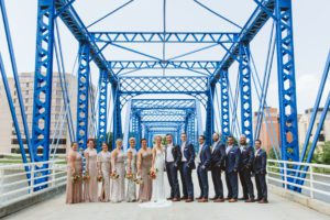blue bridge grand rapids wedding photographer