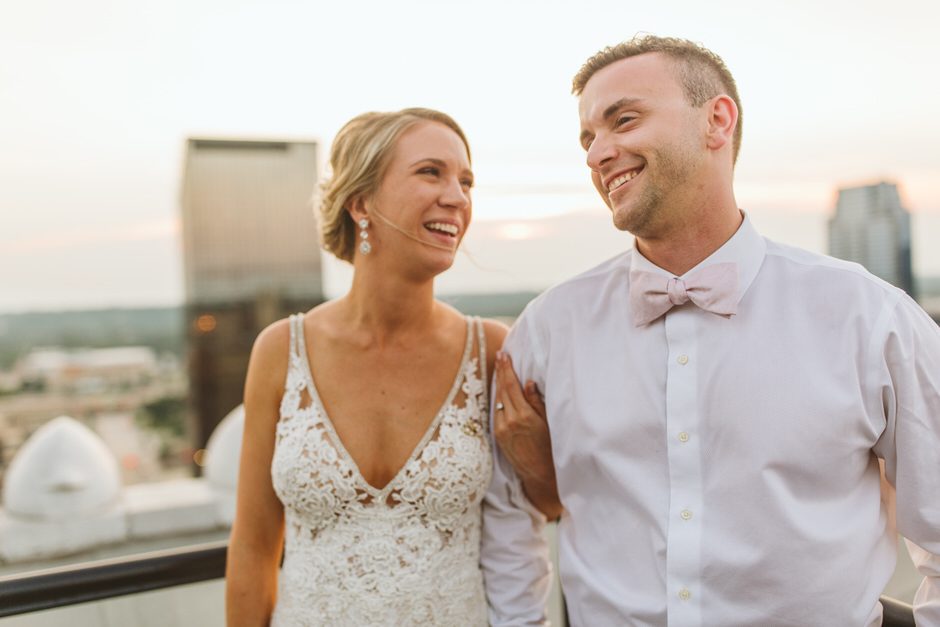 the ballroom at mckay tower wedding