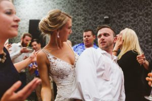 the ballroom at mckay tower wedding