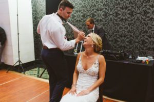 the ballroom at mckay tower wedding