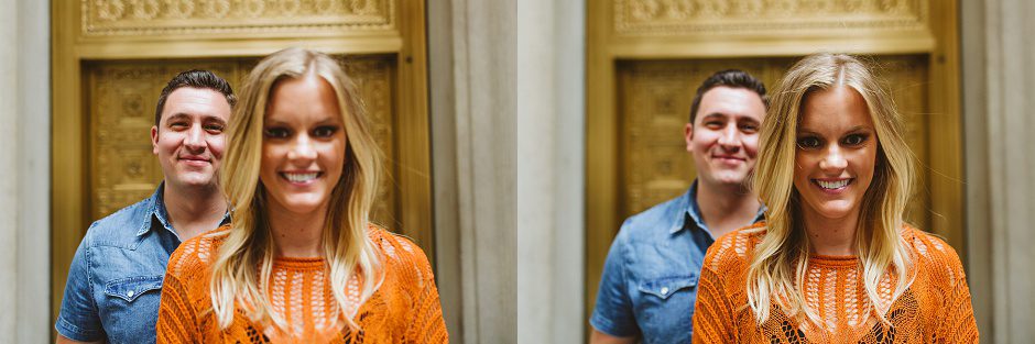 downtown chicago engagement 