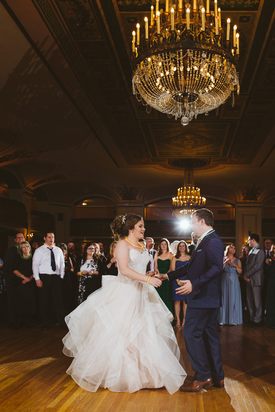 Detroit Masonic Temple Wedding | Amy + Justin » Rachel Kaye Photography