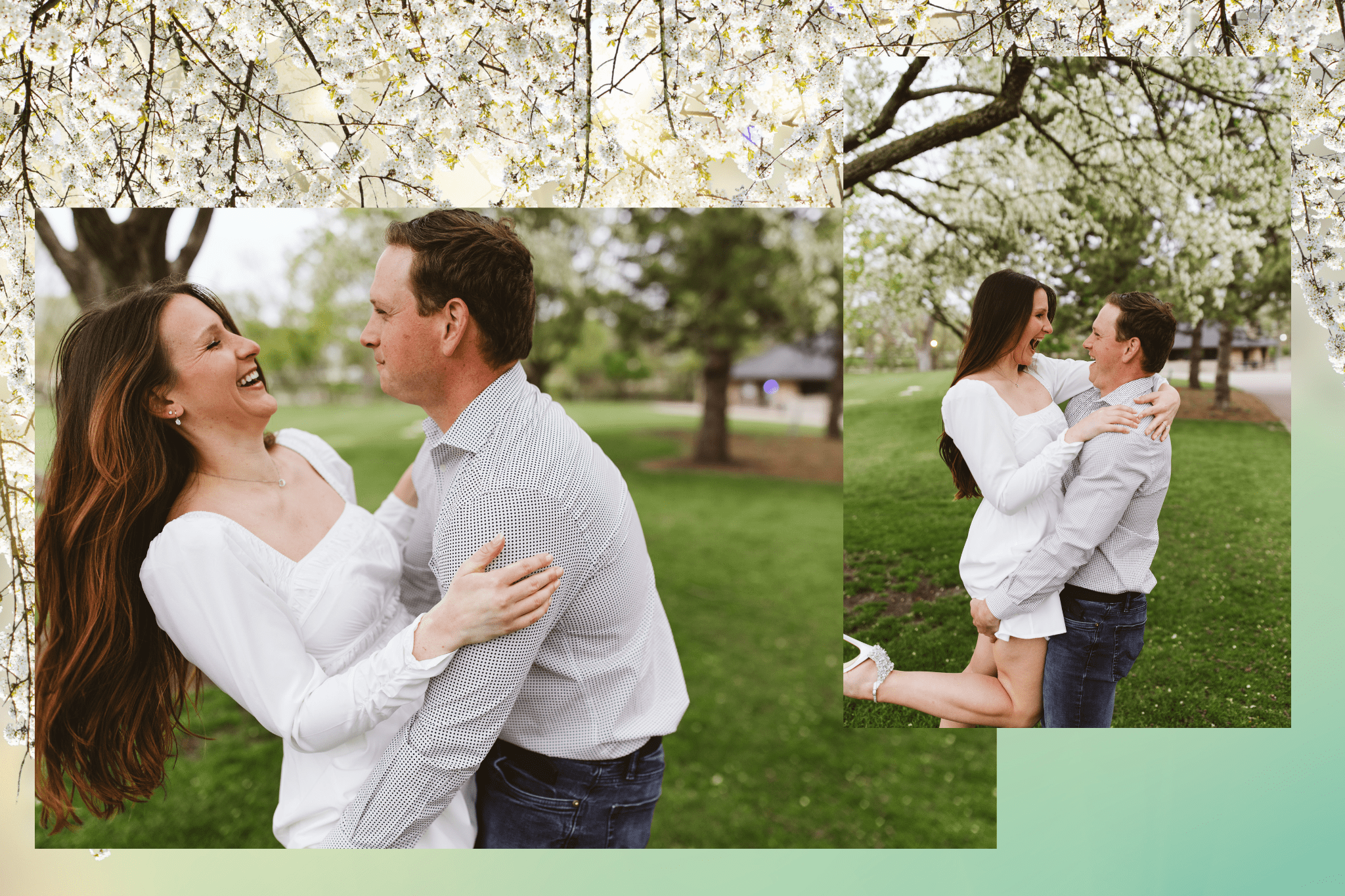 Midwest Engagement Photographer - Naperville IL Riverwalk