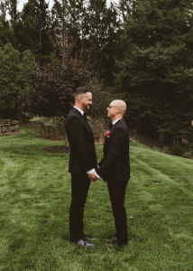 felt mansion estate wedding saugatuck michigan lgbtq