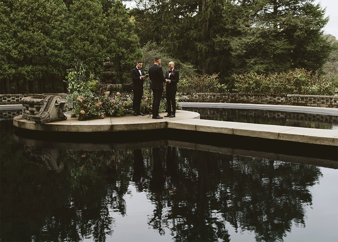 felt mansion estate wedding saugatuck michigan lgbtq 