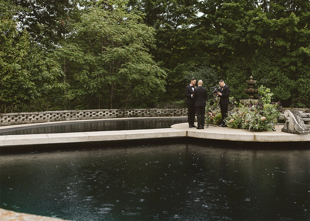 felt mansion estate wedding saugatuck michigan lgbtq 