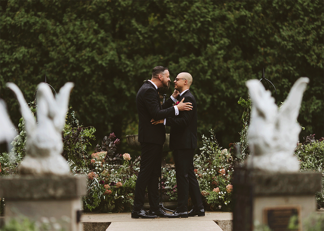 felt mansion estate wedding saugatuck michigan lgbtq 