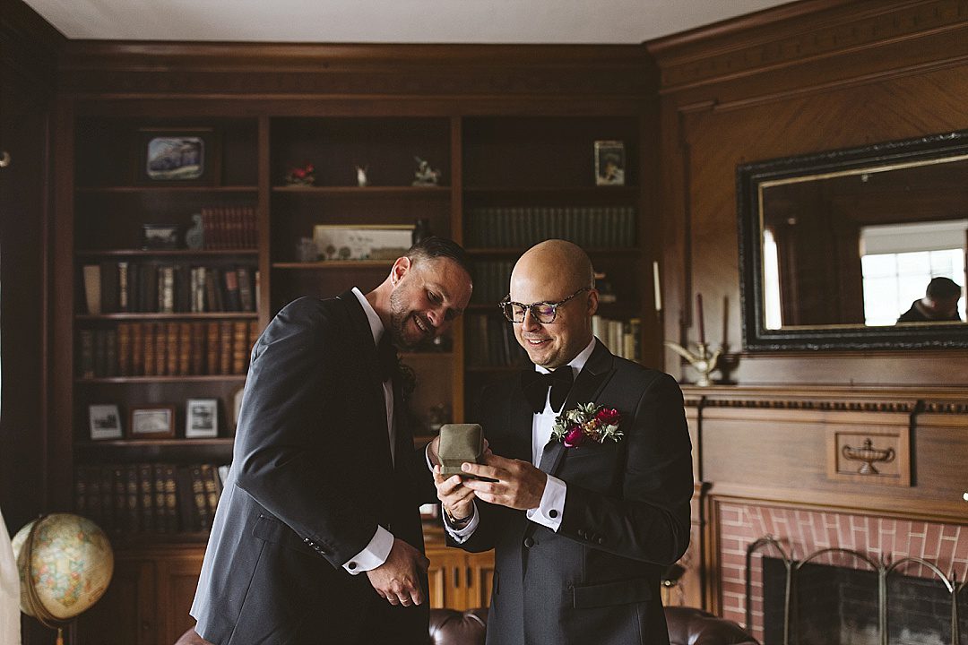 felt mansion estate wedding saugatuck michigan lgbtq 