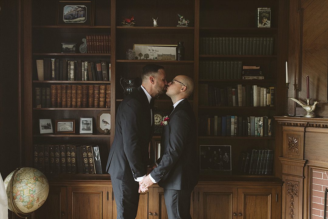felt mansion estate wedding saugatuck michigan lgbtq 
