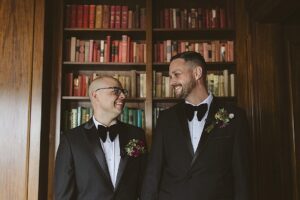 felt mansion estate wedding saugatuck michigan lgbtq