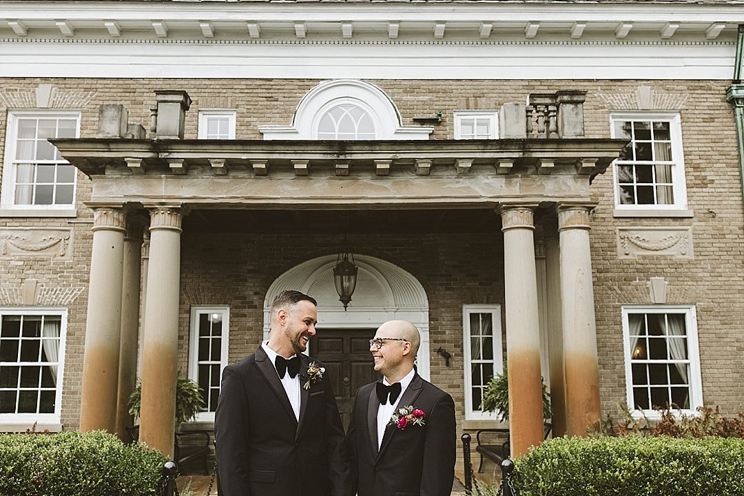 felt mansion estate wedding saugatuck michigan lgbtq 