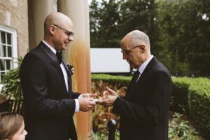 felt mansion estate wedding saugatuck michigan lgbtq