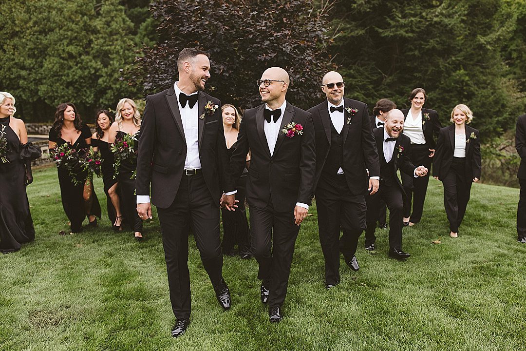 felt mansion estate wedding saugatuck michigan lgbtq 