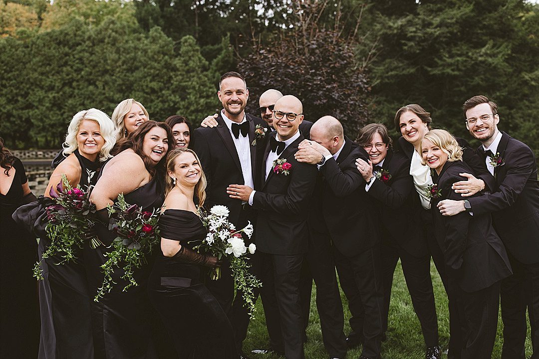 felt mansion estate wedding saugatuck michigan lgbtq 