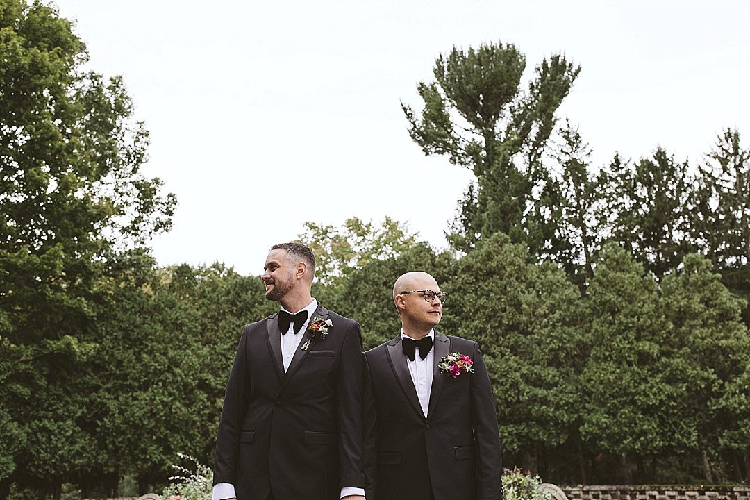 felt mansion estate wedding saugatuck michigan lgbtq 