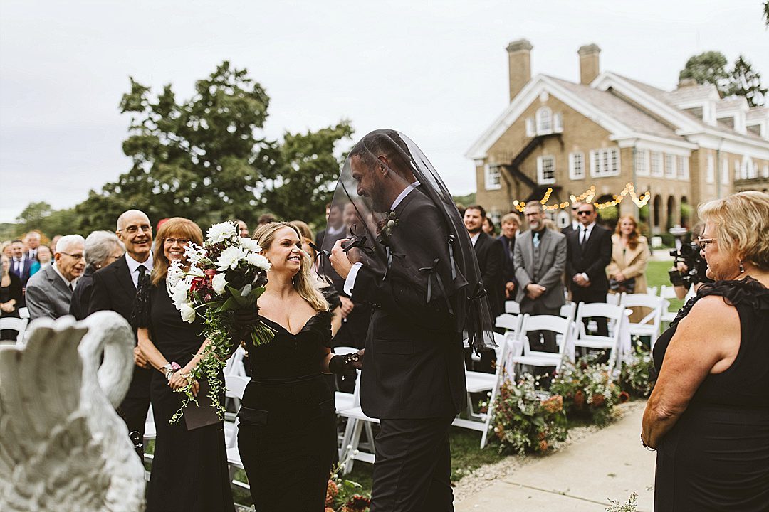 felt mansion estate wedding saugatuck michigan lgbtq 