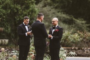 felt mansion estate wedding saugatuck michigan lgbtq