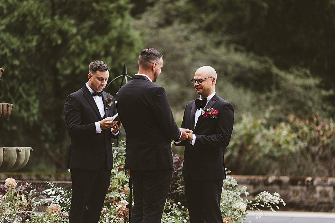 felt mansion estate wedding saugatuck michigan lgbtq 