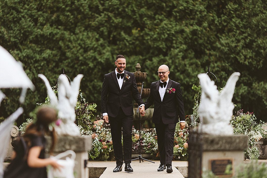felt mansion estate wedding saugatuck michigan lgbtq 