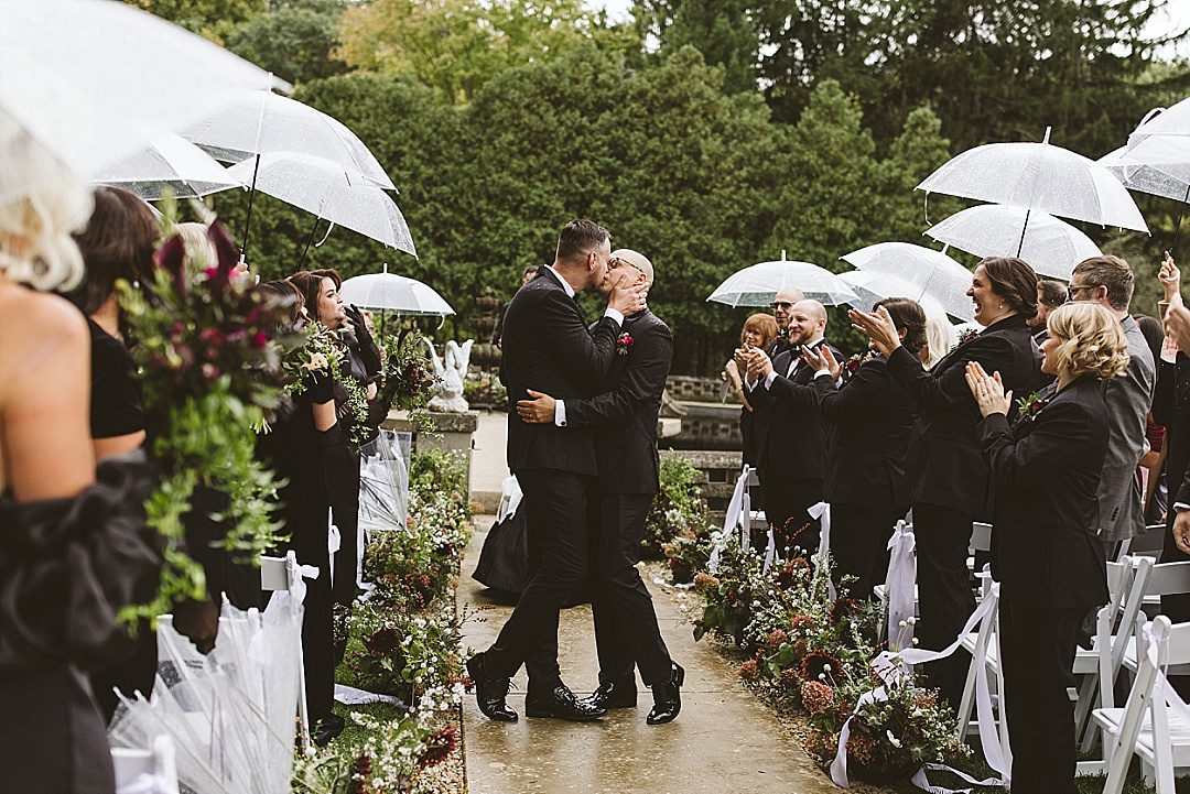 felt mansion estate wedding saugatuck michigan lgbtq 