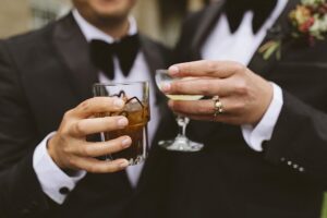 felt mansion estate wedding saugatuck michigan lgbtq