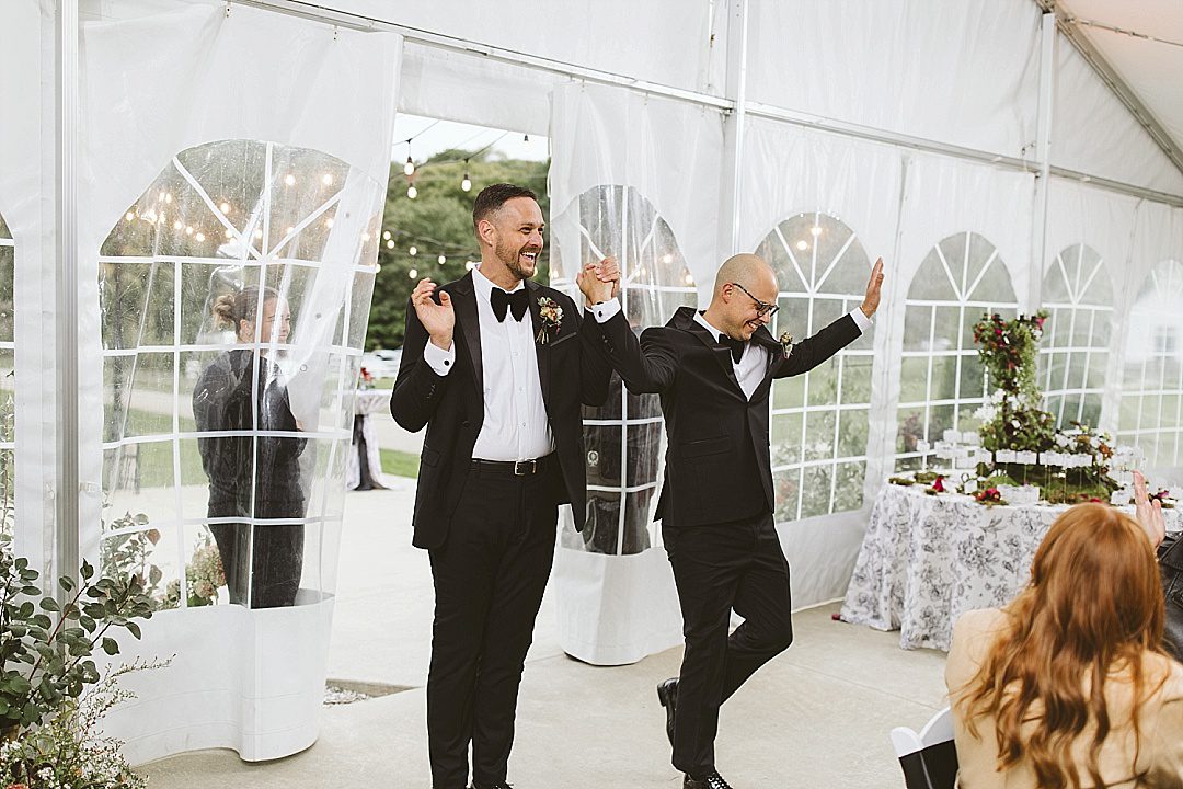 felt mansion estate wedding saugatuck michigan lgbtq