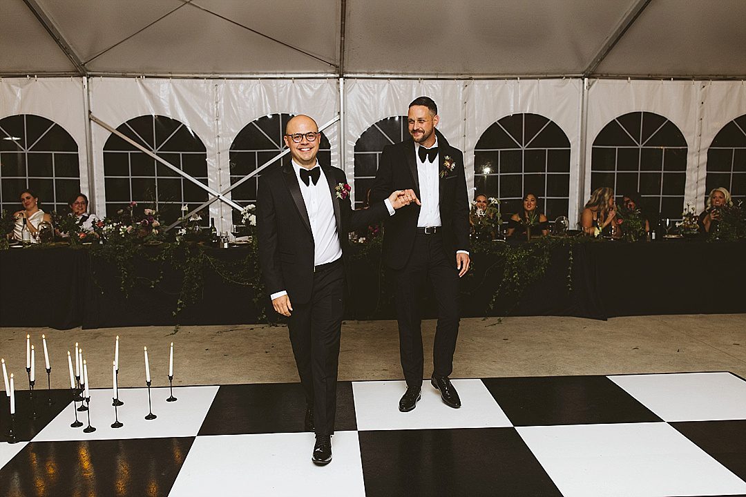 felt mansion estate wedding saugatuck michigan lgbtq